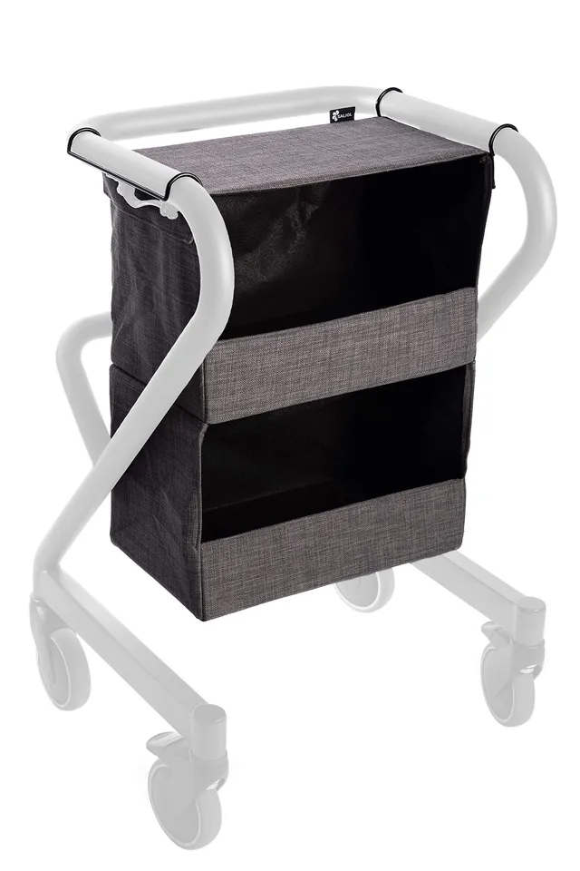 saljol-nachttischkasten-zubeh-r-f-r-wohnraumrollator-webstoff-grau-20-kg image 1