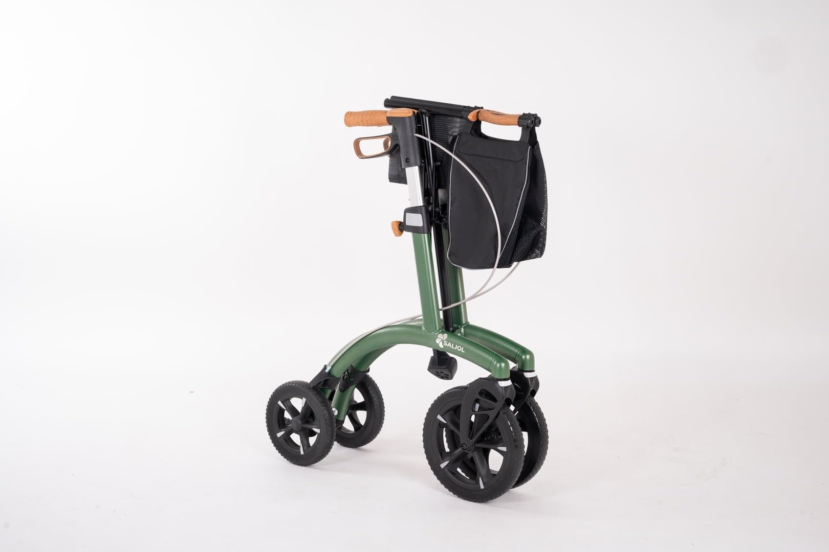 saljol-allround-rollator-vollausstattung-6-4-kg-sitzh-he-62-cm-gr-n image 2