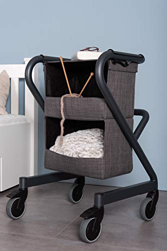saljol-nachttischkasten-zubeh-r-f-r-wohnraumrollator-webstoff-grau-20-kg image 6