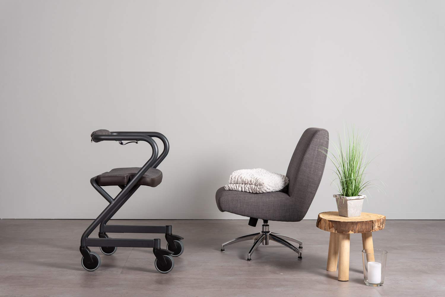 saljol-polstersitz-f-r-wohnraumrollator-webstoff-grau-klappbar image 4