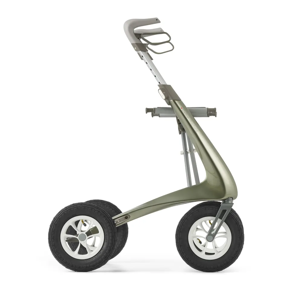 byacre-carbon-overland-all-terrain-rollator-6-7-kg-defender-gr-n image 1