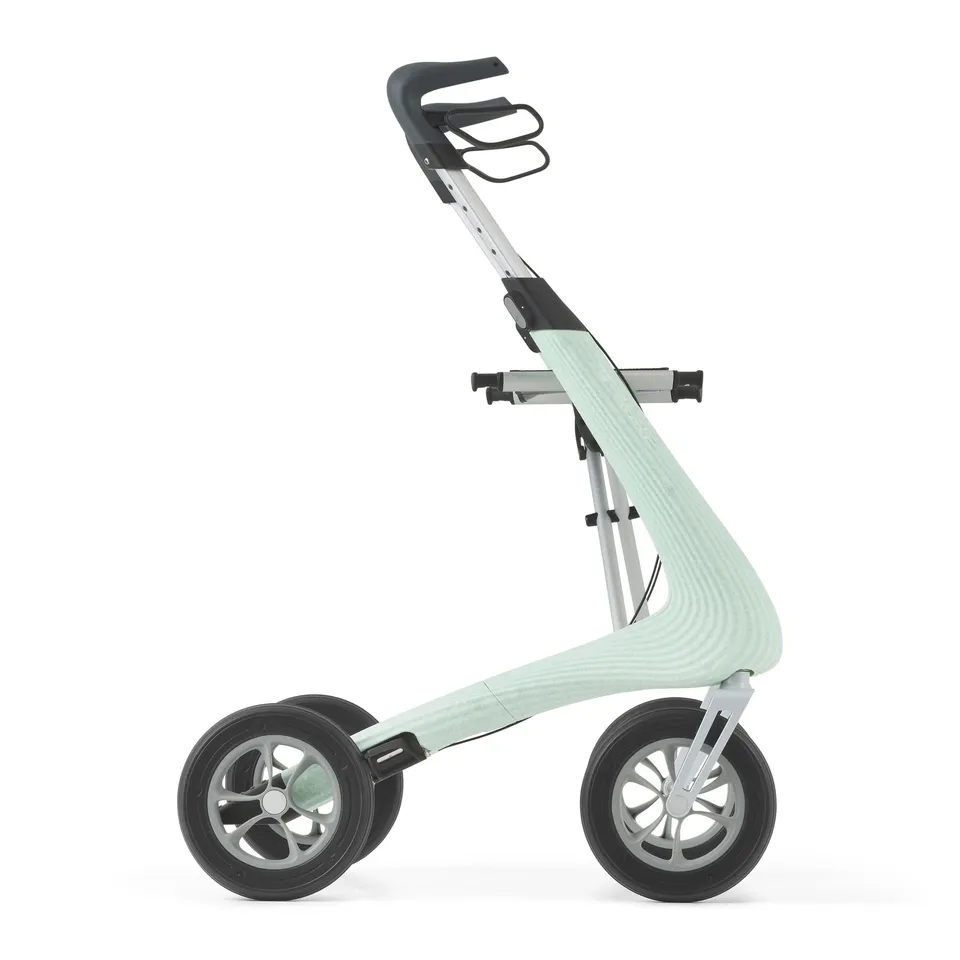 byacre-nordic-pioneer-aluminium-rollator-5-9-kg-gletschergr-n-faltbar image 1