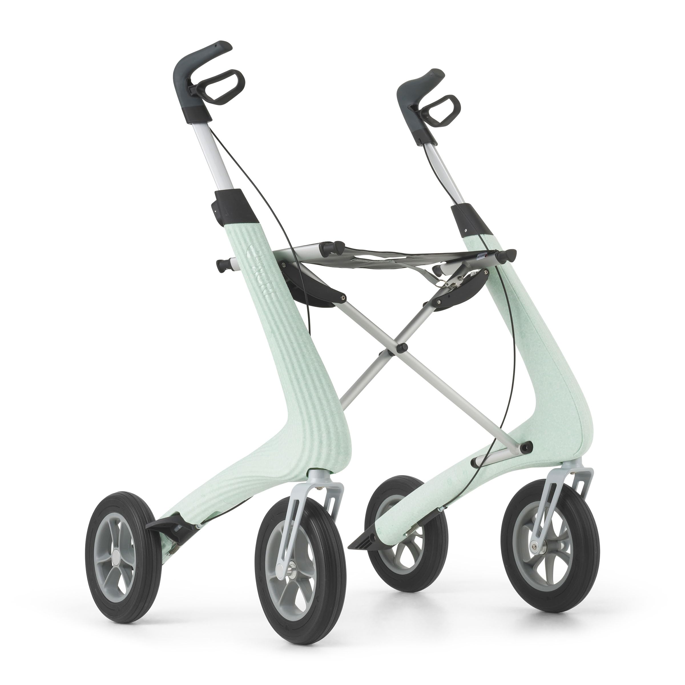 byacre-nordic-pioneer-aluminium-rollator-5-9-kg-gletschergr-n-faltbar image 2